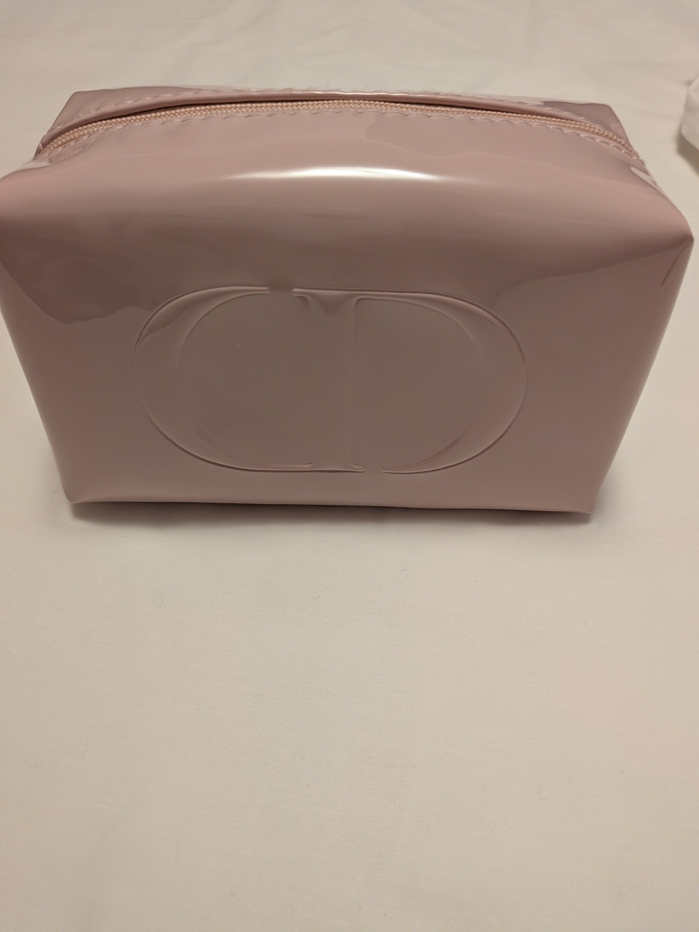 Dior Pink Patent Cosmetic Pouch